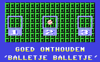 Balletje Balletje! Screenshot 1